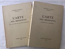 CONOSCI L'ITALIA L'arte nel Medioevo 2 Volumi TOURING CLUB 1964 1965 PERFETTI!