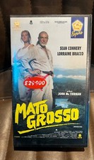 VHS film MATO GROSSO sean