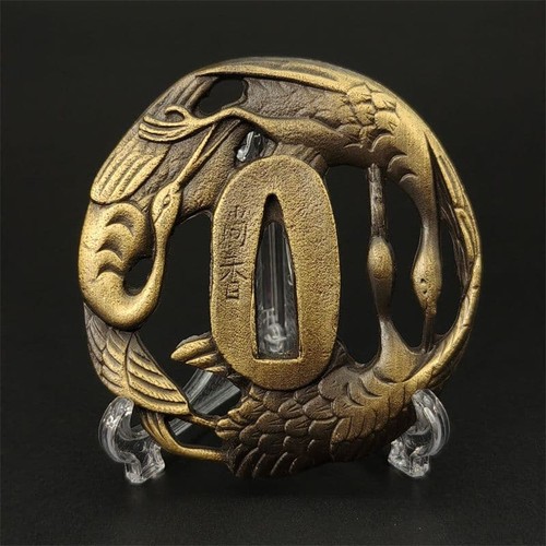 Spada giapponese tsuba guardia - spada,