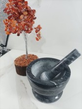 Mortaio Marmo Nero 10 cm