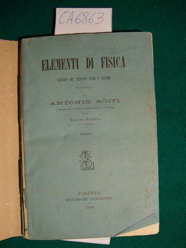 Elementi fisica libro di - elementi,