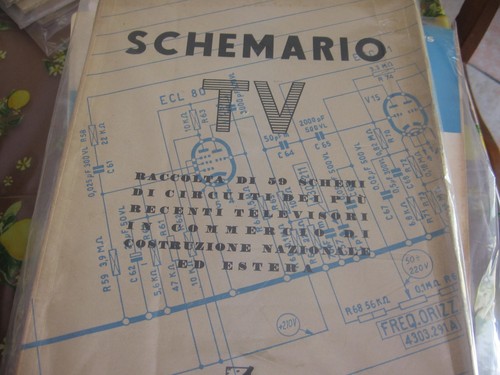 Schemario del 1954 - tv,