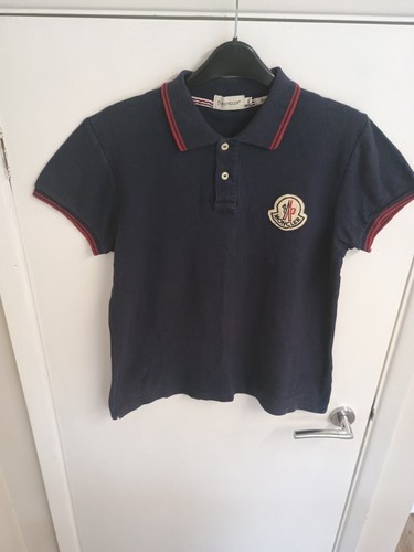 Polo moncler ragazzo blu navy - polo,