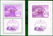 Zona B. Ferrovie 1950.