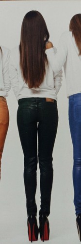 Pantalone effetto pelle - pantalone,
