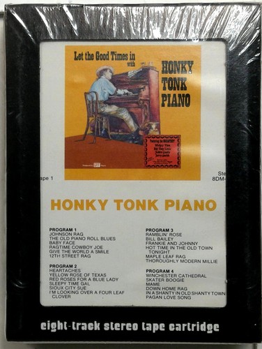 Honky tonk piano eight track - piano, eight-track