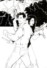 Promo card star comics lazarus - card,