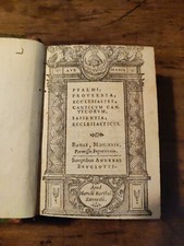 Psalmi, Proverbia, Canticum -