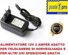 ALIMENTATORI 12V 2A AMPERE