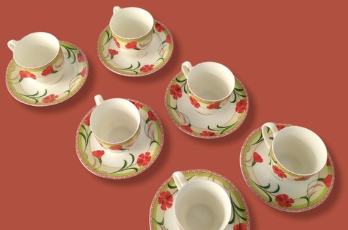 Set tazzine caffè con - tazzine, da