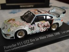 PORSCHE 911 GT2 #68 Tuiles TBF Wolins  Le Mans 1998 MINICHAMPS 430 986768 1/43