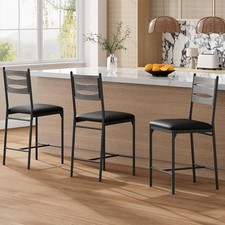 Set 4 Sgabelli da Bar Sedia da