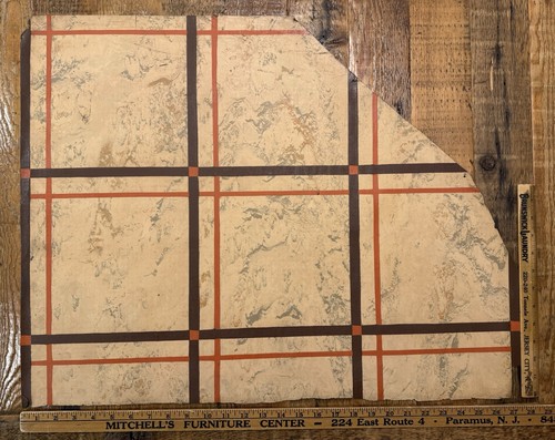 Antique linoleum floor - antique,