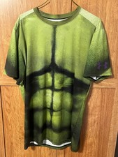 Camicia Under Armour Alter Ego Hulk Compressione Uomo 3XL Marvel Age of Ultron
