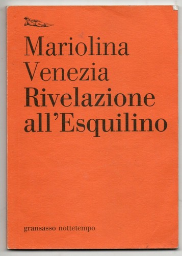 Rivelazione all esquilino - rivelazione, all'