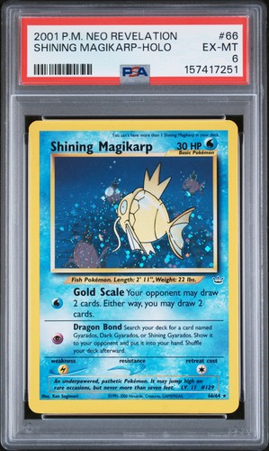 Psa shining magikarp holo - magikarp,