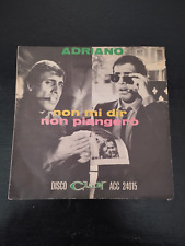 Disco Vinile 45 Giri Adriano Celentano Non mi Dir - Non Piangerò