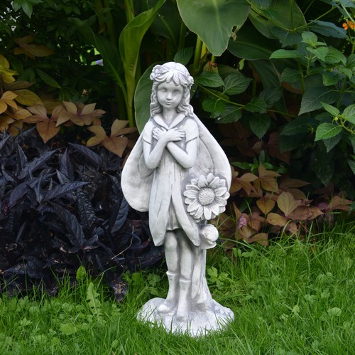 Fata elfa con - , statua