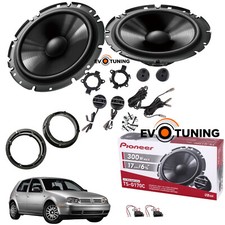 Kit 4 Casse Altoparlanti Pioneer Anteriori o Posteriori VW Volkswagen Golf 4 IV
