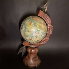 Globo terrestre vintage anni '50 Lluis Duran Huix - 30 cm, cartapesta