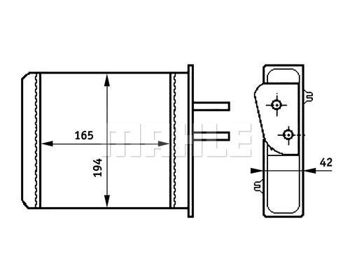 Mahle scambiatore calore - mahle, di