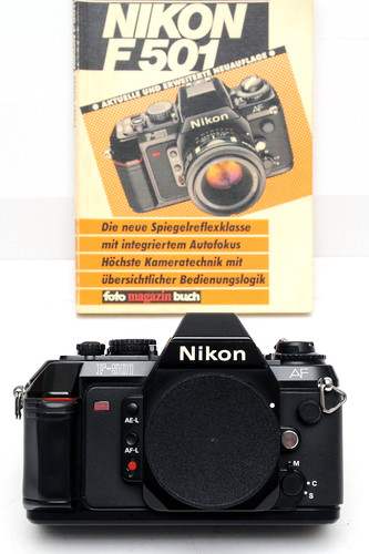 Nikon 501 black body - f-501, "