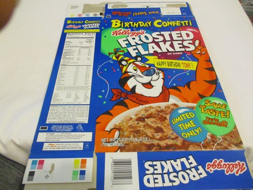 Kelloggs scatola cereali - scatola,