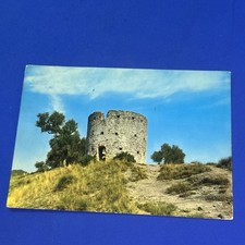 CELLE LIGURE RUDERE ANTICO MULINO A VENTO CARTOLINA A COLORI