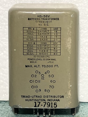 Triad 56v trasformatore - -,