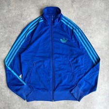 Adidas track jacket Firebird vintage ricamato M blu 16 795