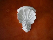 MENSOLA IN GESSO H.30 - L.26 - P.16 cm.   KB 020 CAPITELLO ARREDO INTERNO