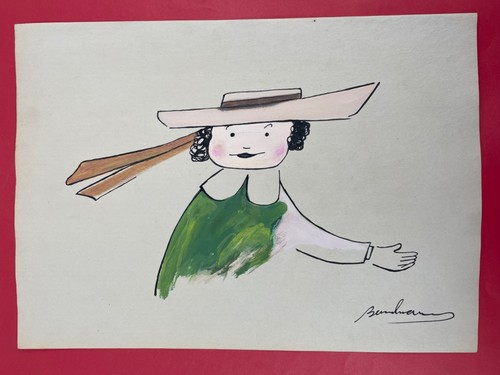 Ludwig bemelmans drawing - ludwig,