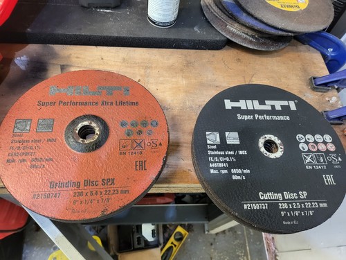 Disco taglio hilti - da, super