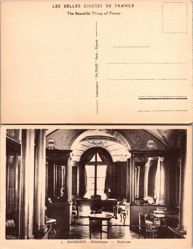 Cartolina della biblioteca - della,