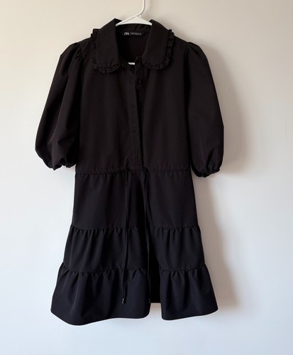 Mini abito zara nero con - zara,