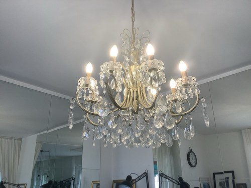 Antico lampadario anni - anni, 50
