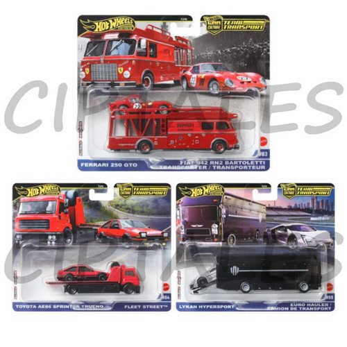 Hot wheels set team - hot,