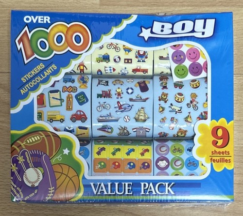 Lotto 1000 piccoli adesivi