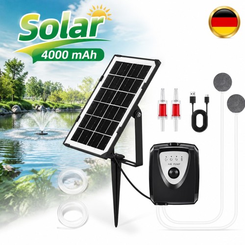 Pompa ossigeno solare - , aeratore