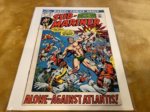 1972 marvel comic sub - marvel,
