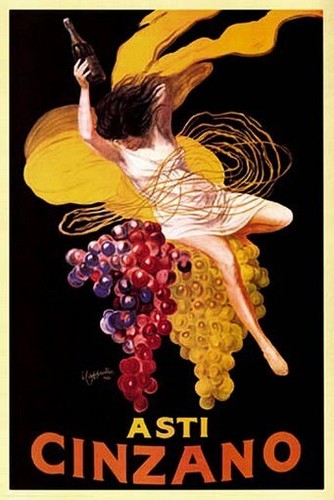 Poster asti cinzano - asti, stampa