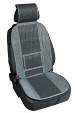 Schienale Estivo Bambù Grigio con Supporto Lombare Coprisedile per  Auto  C54355