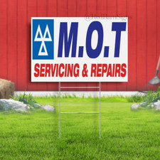 Insegna mot test - insegna, servicing