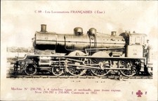 Ak Französische Eisenbahn