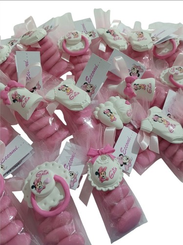 Bomboniera nascita minnie - nascita,