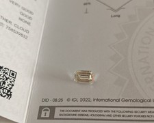 Diamante naturale certificato