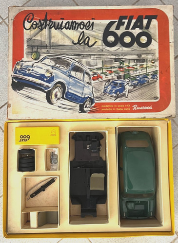 Rivarossi fiat 600 scatola di - rivarossi,