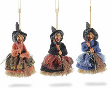 Befana scopa con vestito - scopa,