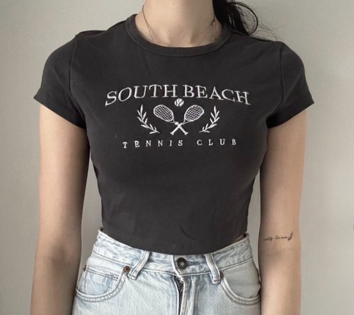 Shirt cropped south - t-shirt, h&m
