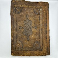 Antico portafoglio porta